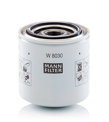 Oliefilter (geschroefd) past: BOBCAT E32, E42, E45, E50, E55, 450, 510, 530, 550, 570, 590, 630, 650, 26.60, 30.60, 30.70, 34.65 MASSEY FERGUSON TH6030, TH6534, TH7035, TH7038, TH8043