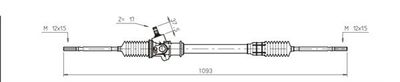 Рулевой механизм GENERAL RICAMBI FI4039 для FIAT 131