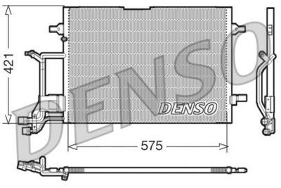 DENSO Condensor, airconditioning (DCN32016)