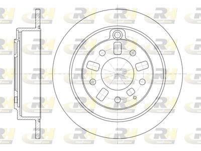 ROADHOUSE 6923.00 Тормозные диски  для MAZDA XEDOS 9 (TA) 2.3 24V
