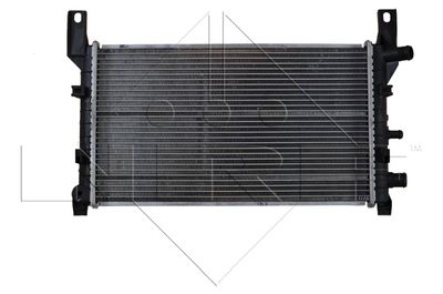 NRF 506220 Радиатор охлаждения двигателя для FORD FIESTA Автофургон / микроавтобус (F3L, F5L)