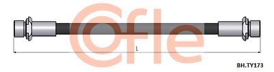COFLE 92.BH.TY173 Тормозной шланг для TOYOTA YARIS (_P9_) 1.4 D-4D (NLP90_)