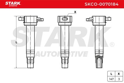 запалителна бобина STARK SKCO-0070184