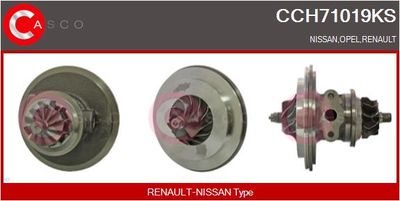 CASCO CCH71019KS Турбина для NISSAN INTERSTAR c бортовой платформой/ходовая часть (X70) dCi 100 CASCO CCH71019KS Турбина для NISSAN INTERSTAR c бортовой платформой/ходовая часть (X70) dCi 100