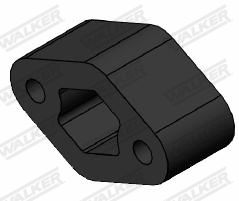 Rubber Strip, exhaust system 81265