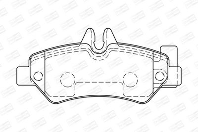 BREMSBELAGSATZ SCHEIBENBREMSE CHAMPION 573729CH 1