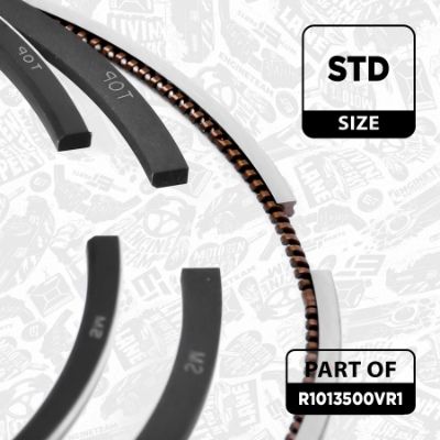 SET SEGMENTI PISTON ET ENGINETEAM R1013500VR1 2