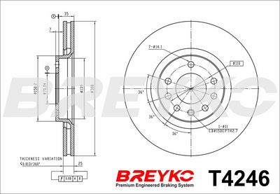 DISC FRANA DAVID VASCO T4246 4