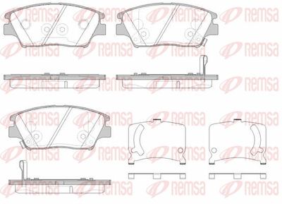 SET PLACUTE FRANA FRANA DISC KAWE 182402