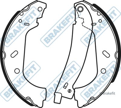 APEC Brake Shoe Set BSH1068