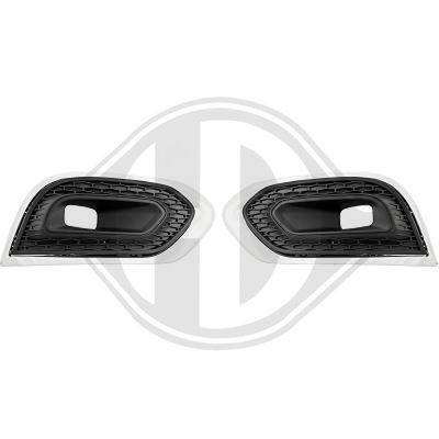Ventilatiegrille, bumper