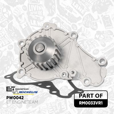 SET POMPA APA + CUREA DINTATA ET ENGINETEAM RM0033VR1 6