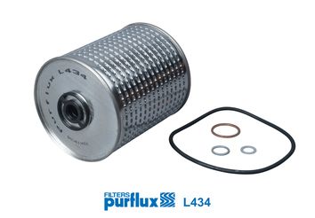 Масляный фильтр PURFLUX L434 для MERCEDES-BENZ HECKFLOSSE