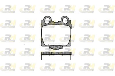 Комплект тормозных колодок, дисковый тормоз ROADHOUSE 2743.04 для LEXUS SC