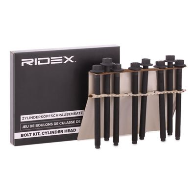 комплект болтове на капака на клап. (на цилиндровата глава) RIDEX 1217B0045