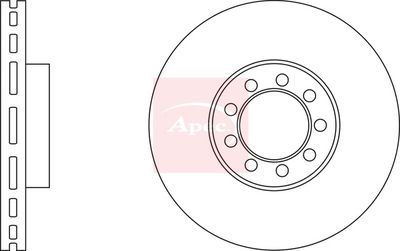 APEC Brake Disc DSK2842