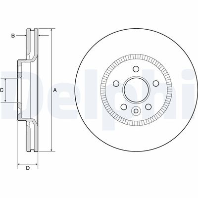 Brake Disc BG9184C