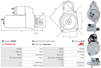 STARTER AS-PL S6306S 4