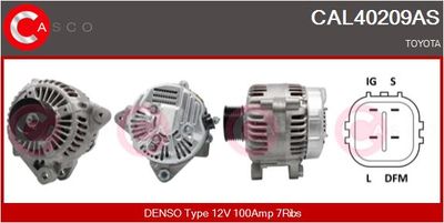 CASCO Generator Brand New HQ (CAL40209AS)