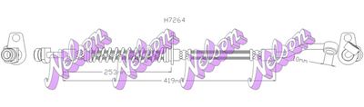спирачен маркуч KAWE H7264