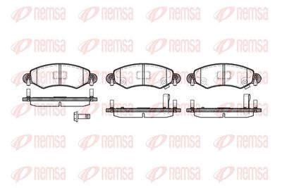 Brake Pad Set, disc brake 0702.12