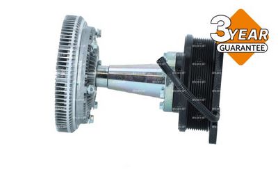 Radiatorventilator koppeling