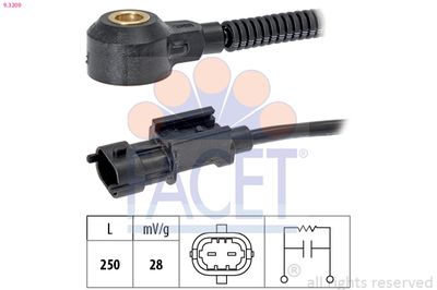 FACET Klopfsensor Made in Italy - OE Equivalent (9.3209)