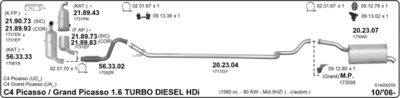 Układ wydechowy IMASAF 514000255