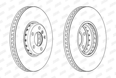 BREMSSCHEIBE JURID 563151JVC1 1