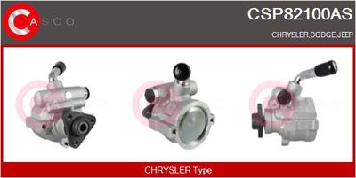 CASCO Hydraulikpumpe, Lenkung Brand New HQ (CSP82100AS)