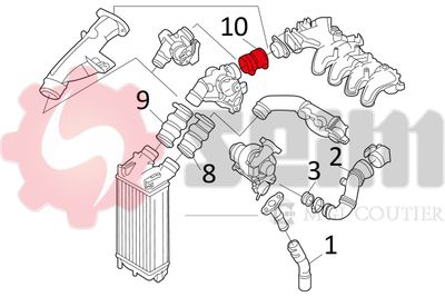 Vorschau Ladeluftschlauch Ansicht 3