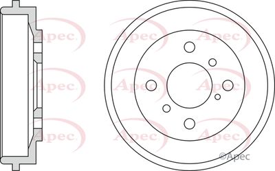 Brake Drum APEC DRM9977