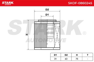 маслен филтър STARK SKOF-0860245