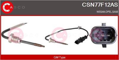 SENZOR TEMPERATURA GAZE EVACUARE