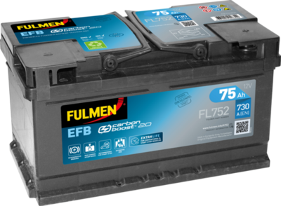 Стартерная аккумуляторная батарея FULMEN FL752 для FORD USA EDGE