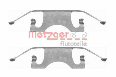 Комплектующие, колодки дискового тормоза METZGER 109-1640 для DODGE DURANGO