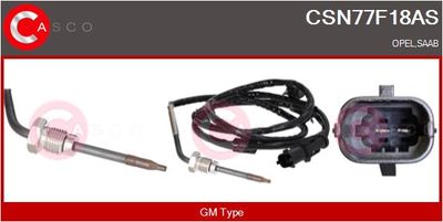 SENZOR TEMPERATURA GAZE EVACUARE