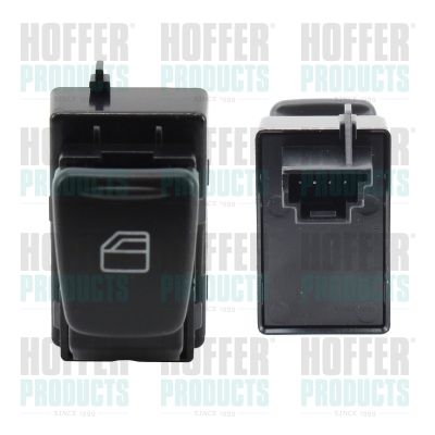 Выключатель, стеклолодъемник HOFFER 2106647 для SMART FORTWO