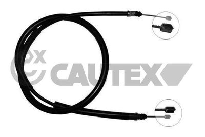 Тросик, cтояночный тормоз CAUTEX 028465 для RENAULT SUPER