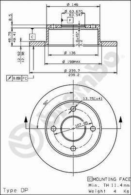 Brake Disc 08.4946.20