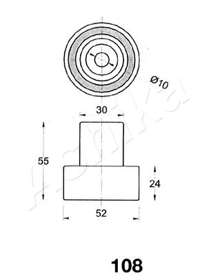 MECANISM TENSIONARE CUREA DISTRIBUTIE ASHIKA 4501108 1