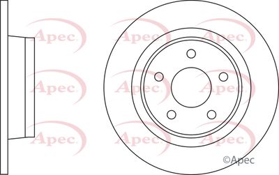 Brake Disc APEC DSK2358