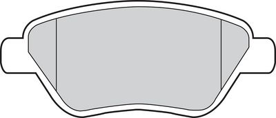 BREMSBELAGSATZ SCHEIBENBREMSE VALEO 301913 1