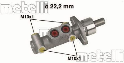 METELLI 05-0290 Ремкомплект тормозного цилиндра  для FIAT PUNTO (Фиат Пунто)