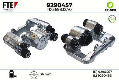 спирачен апарат FTE 9290457