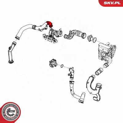 Hadica plniaceho vzduchu ESEN SKV 24SKV506