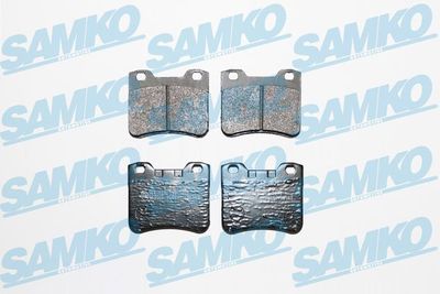 Комплект тормозных колодок, дисковый тормоз SAMKO 5SP921 для CITROËN AX