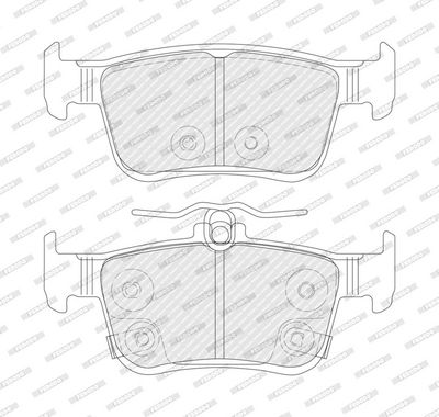 Remblokken set Achter , past: HONDA CIVIC XI 2.0H 07.22-
