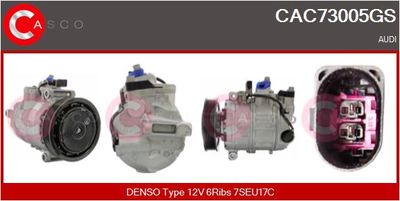 COMPRESOR CLIMATIZARE CASCO CAC73005GS