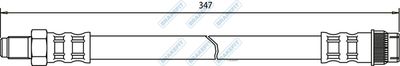 APEC Brake Hose BHO4002